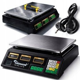 ELEKTRONICZNA WAGA SKLEPOWA LCD KALKULACYJNA 40 kg