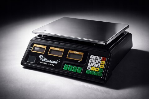 ELEKTRONICZNA WAGA SKLEPOWA LCD KALKULACYJNA 40 kg
