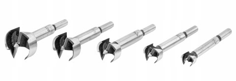 Frezy w zestawie Falon-Tech do drewna HCS 15-35 mm 5 szt.