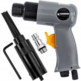 IGŁOWY MŁOTEK PNEUMATYCZNY 4500/MIN 19 IGIEŁ CZYSZCZENIE SPAWÓW RDZY FARBY