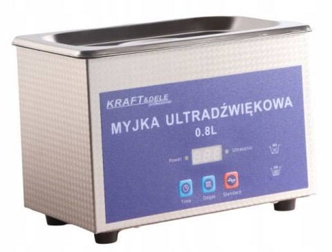 KraftDele KD504 Myjka ultradźwiękowa 0,8 L