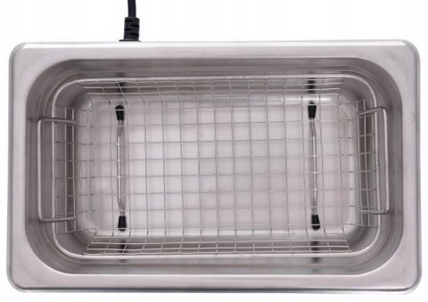 MYJKA ULTRADŹWIĘKOWA MYCIA CZĘŚCI 3,2l STERYLIZATOR KOSMETYCZNY KOSZ KD448