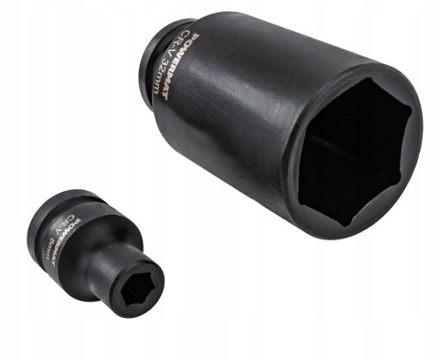 NASADKI UDAROWE HEX 1/2 CR-V 35SZT 38MM 78MM DO KLUCZA UDAR WALIZKA ZESTAW