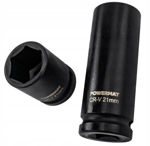 NASADKI UDAROWE HEX 1/2 CR-V 35SZT 38MM 78MM DO KLUCZA UDAR WALIZKA ZESTAW