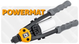 NITOWNICA RĘCZNA DŹWIGNIOWA NOŻYCOWA DO NITÓW ZRYWALNYCH 3,2-6,4MM POJEMNIK