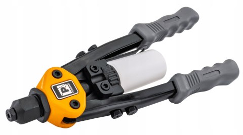 NITOWNICA RĘCZNA DŹWIGNIOWA NOŻYCOWA DO NITÓW ZRYWALNYCH 3,2-6,4MM POJEMNIK