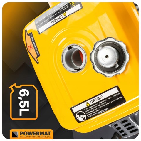 Piła jezdna spalinowe dla budowlańców, do betonu Powermat 18,5 mm