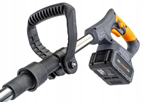 Podkaszarka akumulatorowa Powermat 1000 W 2x 4 Ah 15 cm 135 cm