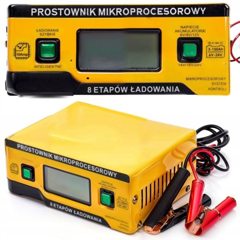 Prostownik MIKROPROCESOROWY 6V 24V Akumulatorowy