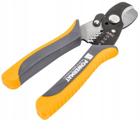 SZCZYPCE DO CIĘCIA I ŚCIĄGANIA IZOLACJI Z PRZEWODÓW 170 MM 8-14 AWG 8,4MM²