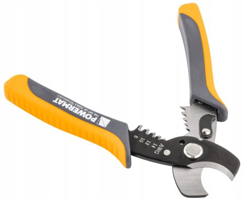 SZCZYPCE DO CIĘCIA I ŚCIĄGANIA IZOLACJI Z PRZEWODÓW 170 MM 8-14 AWG 8,4MM²