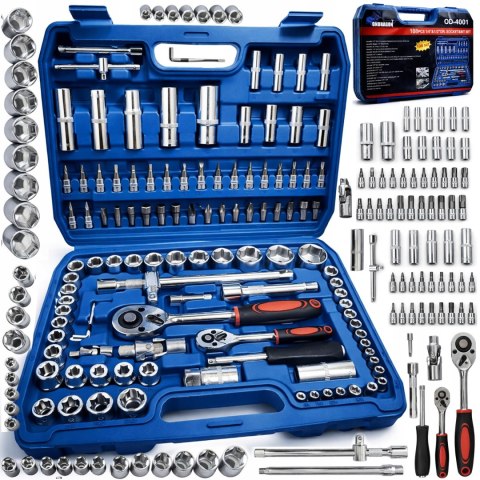 ZESTAW NARZĘDZIOWY KLUCZY NASADOWYCH KLUCZE NASADOWE TORX 108EL NASADKI