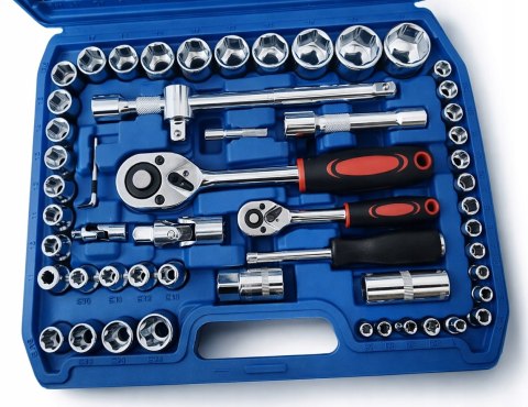 ZESTAW NARZĘDZIOWY KLUCZY NASADOWYCH KLUCZE NASADOWE TORX 108EL NASADKI