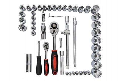 ZESTAW NARZĘDZIOWY KLUCZY NASADOWYCH KLUCZE NASADOWE TORX 108EL NASADKI