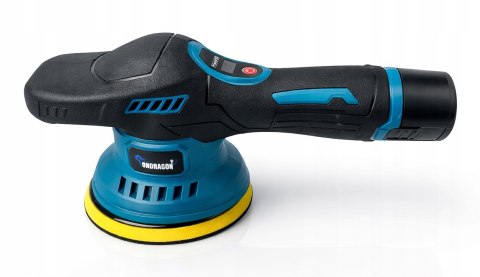 21V POLERKA SAMOCHODOWA AKUMULATOROWA NA BATERIE + 2x aku 3.0AH MOCNA