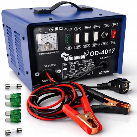 90A ROZRUCH 12/24V PROSTOWNIK SAMOCHODOWY Z ROZRUCHEM DO ŁADOWANIA MOCNY