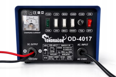 90A ROZRUCH 12/24V PROSTOWNIK SAMOCHODOWY Z ROZRUCHEM DO ŁADOWANIA MOCNY