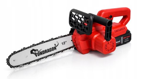 BEZSZCZOTKOWA PIŁA ŁAŃCUCHOWA PILARKA AKUMULATOROWA 12" 48V 2x AKU PRO