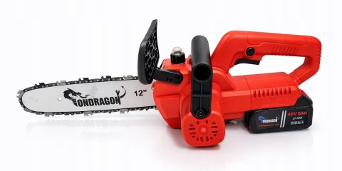 BEZSZCZOTKOWA PIŁA ŁAŃCUCHOWA PILARKA AKUMULATOROWA 12" 48V 2x AKU PRO