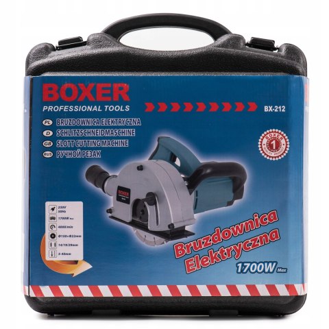 Bruzdownica do betonu walizka BOXER BX-212 1700W