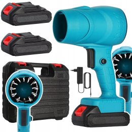 Dmuchawa akumulatorowa poręczna 400W 2 x AKU ręczna do liści kurzu śniegu