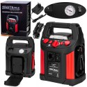 JUMP-STARTER ROZRUCH ROZRUCHOWY 1200/700A 26Ah 12V INWERTER + OŚWIETLENIE