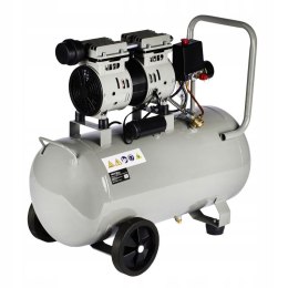 KOMPRESOR 50L CICHY BEZOLEJOWY SPREŻARKA POWIETRZA CIŚNIENIE 290/min KD1396