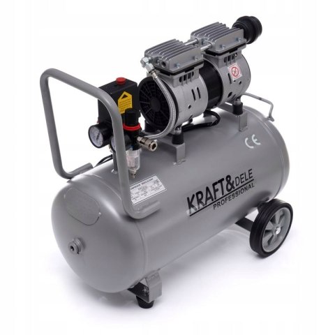 KOMPRESOR 50L CICHY BEZOLEJOWY SPREŻARKA POWIETRZA CIŚNIENIE 290/min KD1396