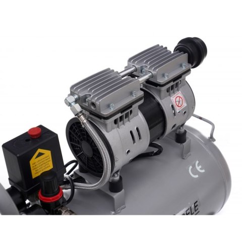 KOMPRESOR 50L CICHY BEZOLEJOWY SPREŻARKA POWIETRZA CIŚNIENIE 290/min KD1396