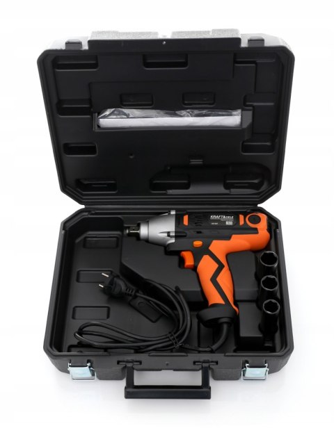 Klucz udarowy Kraft&Dele 2100 W 800 Nm 1/2'' z walizką i 3 nasadkami