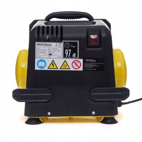 Kompresor bezolejowy Kraft&Dele KD1415 6 l 8 bar