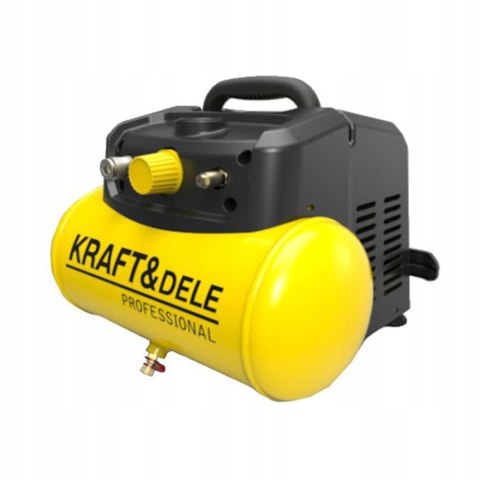 Kompresor bezolejowy Kraft&Dele KD1415 6 l 8 bar