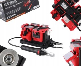 Ostrzałka Wierteł Noży Dłut Wielofunkcyjna 8w1 220W Kraft&Dele