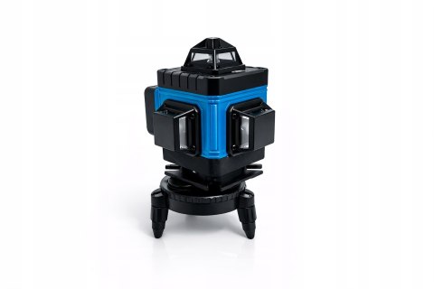 POZIOMICA LASEROWA LASER KRZYŻOWY ZIELONY SAMOPOZIOMUJĄCA 4D 360 + STATYW