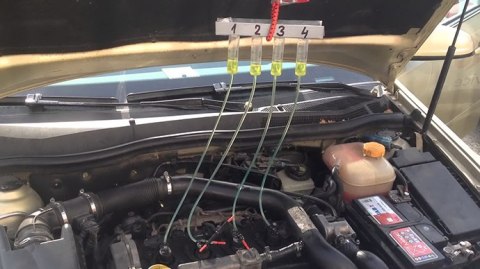 PRZELEWOWY TESTER DO WTRYSKIWACZY COMMON RAIL