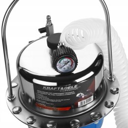 Przyrząd do odpowietrzania płynu hamulcowego Kraft&Dele 5 l pneumatyczny