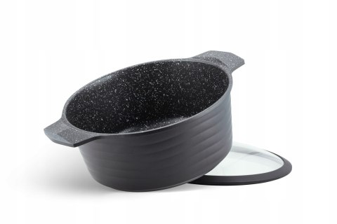 Zestaw garnków Edenberg MRAMUROVE aluminiowe 10 el.