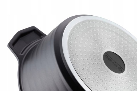 Zestaw garnków Edenberg MRAMUROVE aluminiowe 10 el.