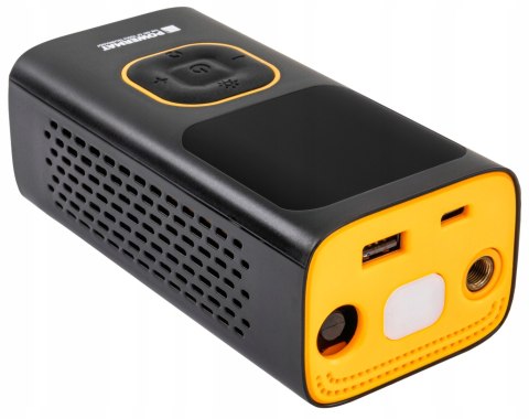 KOMPRESOR SAMOCHODOWY AKUMULATOROWY POMPKA 10 BAR DO OPON AUTA ROWERU PIŁEK