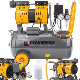 Kompresor bezolejowy Powermat PM-KBO-24T 24 l 8 bar