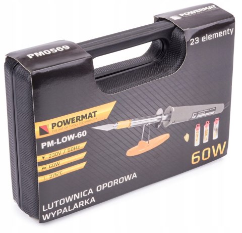 Lutownica grzałkowa (oporowa) Powermat 60 W