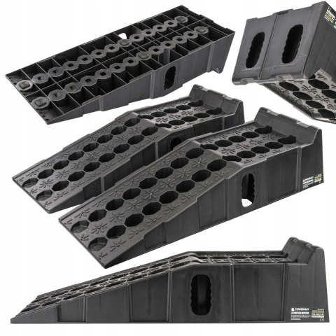 Najazd samochodowy Powermat HDPE 2 szt. 8000 kg