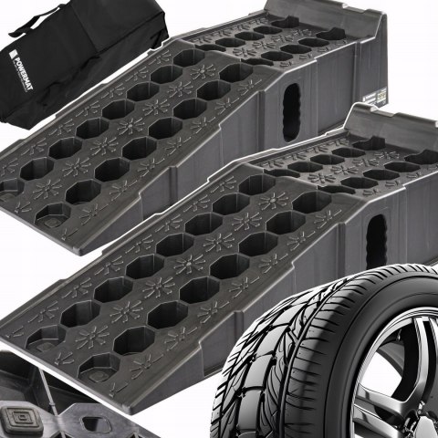 Najazd samochodowy Powermat HDPE 2 szt. 8000 kg