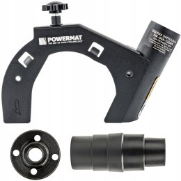 OSŁONA PRZYSTAWKA PRZECIWPYŁOWA ODSYSAJĄCA DO SZLIFIERKI KĄTOWEJ 115-125 MM