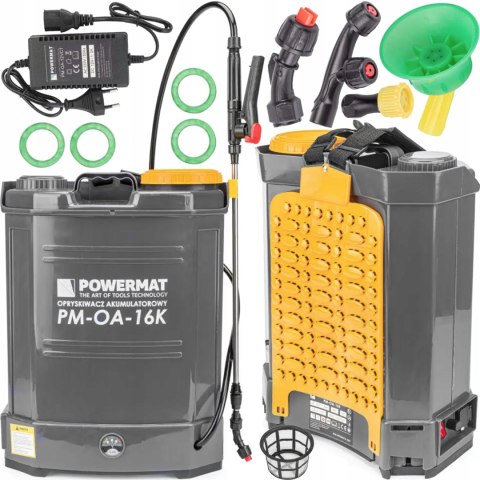 Opryskiwacz akumulatorowy Powermat 16 l 4,5 bar 80 cm