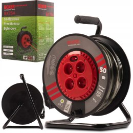 PRZEDŁUŻACZ BĘBNOWY NA BĘBNIE GRUBY 50m 3x2,5mm