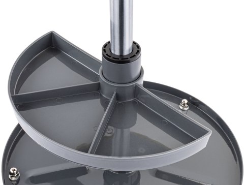 SIEDZISKO WARSZTATOWE TELESKOPOWE 400-520MM OBROTOWY TABORET STOŁEK KÓŁKA