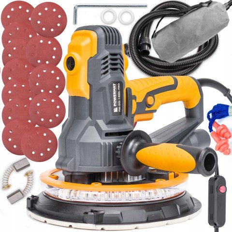 Szlifierka do gipsu sieciowe Powermat 1400 W 230 V