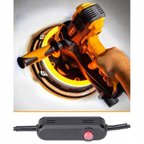 Szlifierka do gipsu sieciowe Powermat 1400 W 230 V