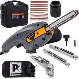 Szlifierka taśmowa palcowa sieciowe Powermat 400 W 230 V